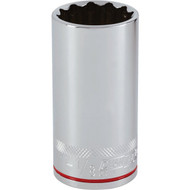 Channellock 1/2 In. Drive 1-1/8 In. 12-Point Deep Standard Socket