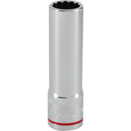 Channellock 1/2 In. Drive 9/16 In. 12-Point Deep Standard Socket