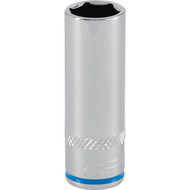 Channellock 1/4 In. Drive 12 mm 6-Point Deep Metric Socket
