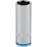 Channellock 1/4 In. Drive 13 mm 6-Point Deep Metric Socket
