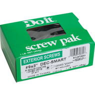 Do it #9 x 3 In. Primeguard Plus Premium-Coated Combo Bugle-Head Exterior Screw (1 Lb. Box)
