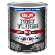 Krylon Rust Tough Oil-Based Gloss Rust Control Enamel  Pastel Base  1 Qt.