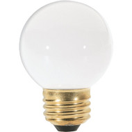 Satco 25W Frosted Medium G16.5 Incandescent Globe Light Bulb
