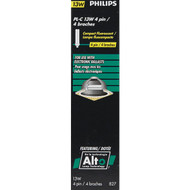 Philips 60W Equivalent Soft White G24Q-1 Base PL-C CFL Light Bulb