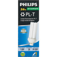 Philips 100W Equivalent Soft White GX24Q-3 Base PL-T CFL Light Bulb
