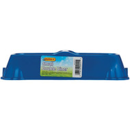 Westminster Pet Ruffin' it Plastic Rectangle Small Double Pet Food Bowl