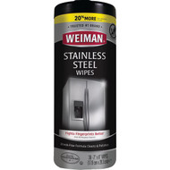 Weiman 3.25 In. x 8 In. Stainless Steel Wipes (30-Count)