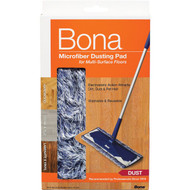 Bona 6 In. W. x 17.25 In. L. Microfiber Dusting Pad Mop Refill