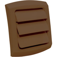 Imperial 4 In. Vent Cap LVRD BRN