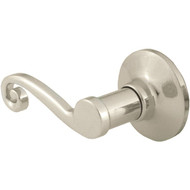 Steel Pro Brushed Nickel Left-Hand Dummy Door Lever