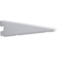 Knape & Vogt 182 Series 9 In. Titanium Steel Heavy-Duty Double-Slot Shelf Bracket