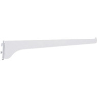 Knape & Vogt 180 Series 10 In. Titanium Steel Regular-Duty Single-Slot Shelf Bracket