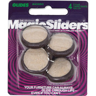 Magic Sliders 1-1/4 In. Round Nail on Furniture Glide (4-Pack)