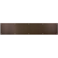 National 6 In. x 30 In. Oil-Rubbed Bronze Aluminum Kickplate