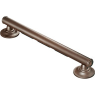 Moen Home Care 16 In. Concealed Screw Designer Grab Bar with Grip Pad  Old World Bronze