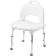Moen Home Care 400 Lb. Capacity Adjustable Shower & Tub Seat  Glacier