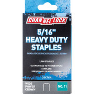 Channellock No. 11 Heavy-Duty Wide Power Crown Staple  5/16 In. (1000-Pack)