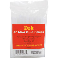 Do it 4 In. Mini Clear Hot Melt Glue (25-Pack)