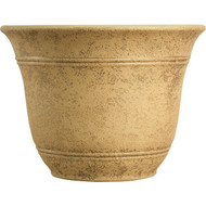 Listo Sierra 11-3/4 In. H. x 16 In. Dia. Arizona Sand Poly Flower Pot