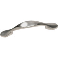 Laurey Georgetown 3 In. Center-To-Center Satin Chrome Cabinet Drawer Pull