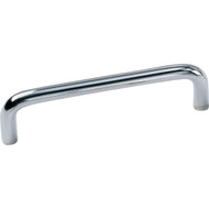 Laurey Tech 4 In. Center-To-Center Polished Chrome Wire Cabinet Drawer Pull