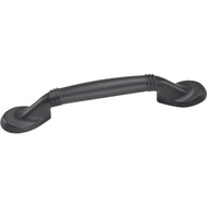 Laurey Nantucket 3 In. Center-To-Center Black Matte Cabinet Drawer Pull