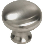 Laurey Celebration Round 1-1/4 In. Dia. Satin Chrome Cabinet Knob