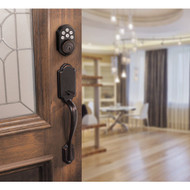 Kwikset Signature Series SmartCode Venetian Bronze Electronic Deadbolt