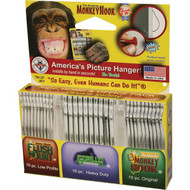 Monkey Hook Hanger with Perfect Install Guides (30-Count)