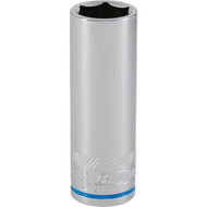 Channellock 1/2 In. Drive 18 mm 6-Point Deep Metric Socket