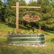 Tarter 169 Gal. Zinc-Coated Steel Galvanized Stock Tank
