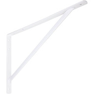 National 111 20 In. White Steel Super Strength Shelf Bracket