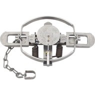 Duke Traps 6 In. Jaw Spread Steel Coil Spring Beaver  Bobcat  Coyote  & Lynx Trap