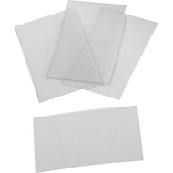 Hopp Lozier Shelving 3 In. x 1.25 In. Transparent Bin Label Holder (250-Pack)