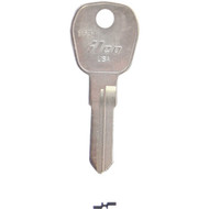 ILCO Nickel Plated Cam Lock Key  1631 (10-Pack)