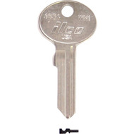 ILCO Wind Nickel Plated Mailbox Key  1634 (10-Pack)