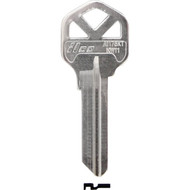 ILCO Kwikset Nickel Plated House Key  KW11 / A1176KT (10-Pack)