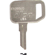 ILCO John Deere Nickel Plated Tractor Key  E1098JD (10-Pack)
