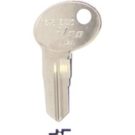 ILCO Bauer Nickel Plated File Cabinet Key BAU2 / 1648 (10-Pack)