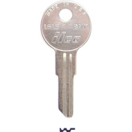 ILCO Bauer Nickel Plated File Cabinet Key BAU1 / 1618 (10-Pack)