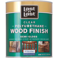 Last N' Last VOC Semi-Gloss Clear Polyurethane Wood Finish  1 Qt.