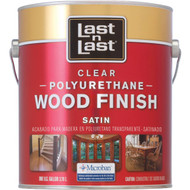 Last N' Last VOC Satin Clear Polyurethane Wood Finish  1 Gal.