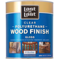 Last N' Last VOC Gloss Clear Polyurethane Wood Finish  1 Qt.