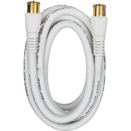 RCA 6 Ft. White Digital RG6 Coaxial Cable