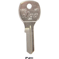 ILCO Florence Nickel Plated House Key  AF1 / 1652 (10-Pack)