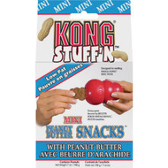 Kong Stuff'N Small Dog Peanut Butter Flavor Crunchy Dog Treat  7 Oz.
