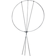 Best Garden 30 In. H. x 18 In. Dia. Green Vinyl-Coated Steel Flower/Plant Support