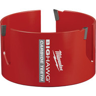 Milwaukee BIG HAWG 4-5/8 In. Carbide-Tipped Hole Saw