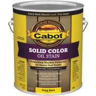 Cabot Solid Color Oil Deck Stain  1607 Deep Base  1 Gal.
