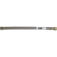 B&K 3/8 In. C x 3/8 In. C x 24 In. L Stainless Steel Faucet Connector